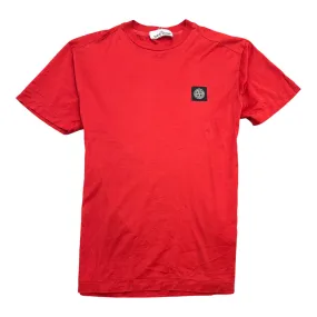 Men's Compass Logo T-Shirt Red Size M