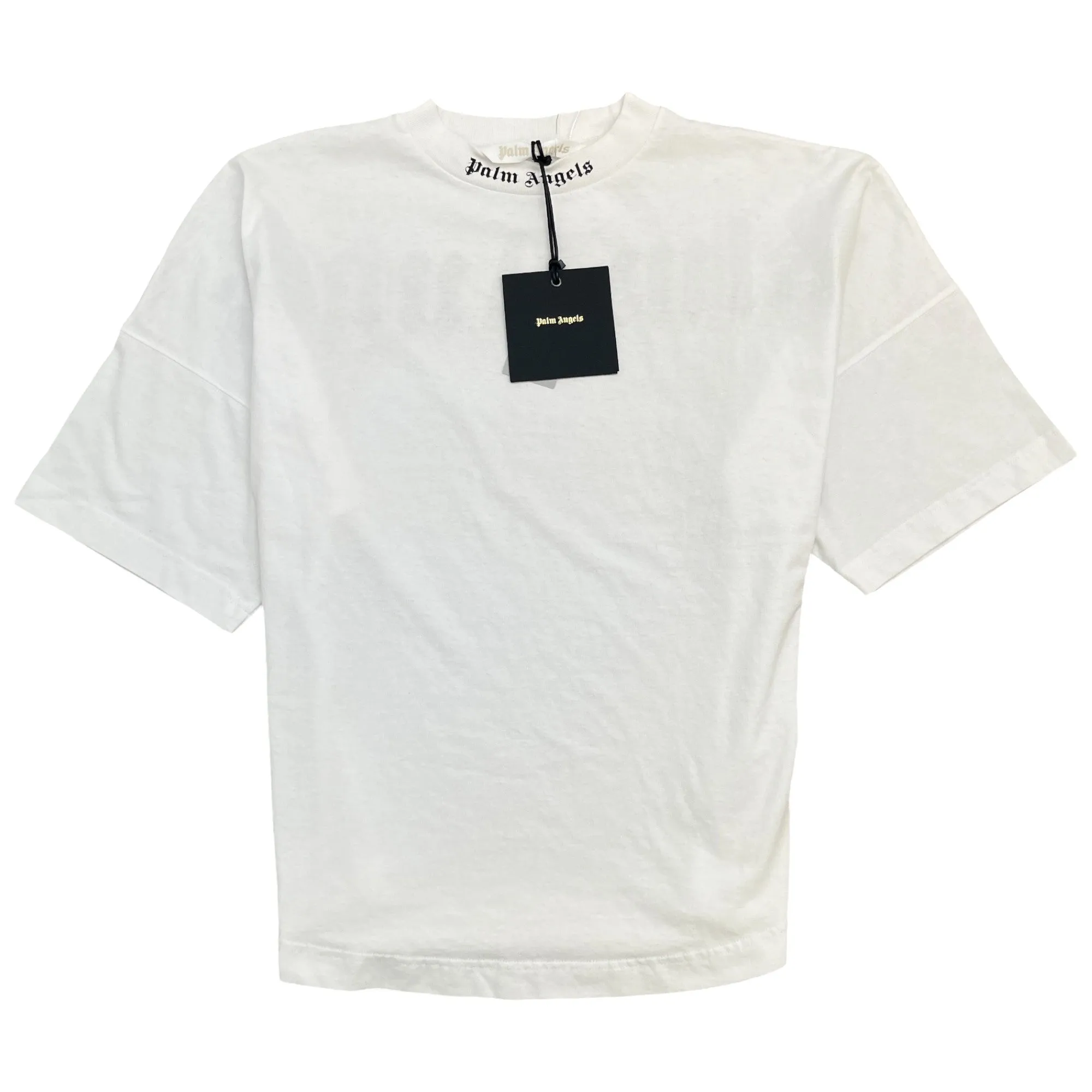 Men's Logo Print T-Shirt White Size M