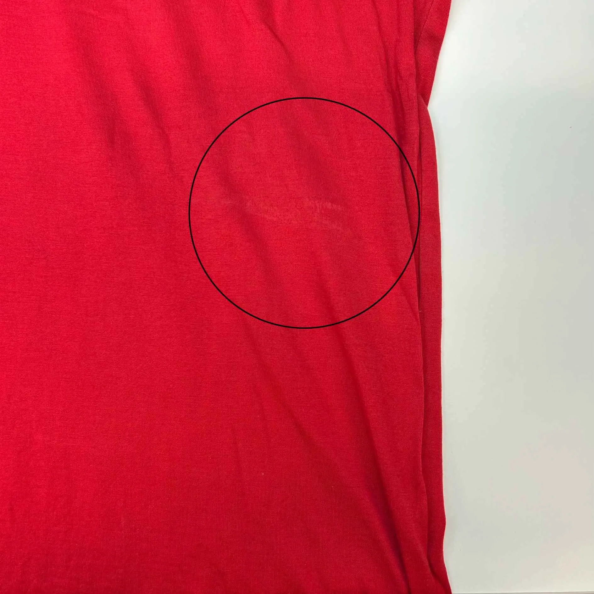 Men's Maglia Logo T-Shirt Red Size S