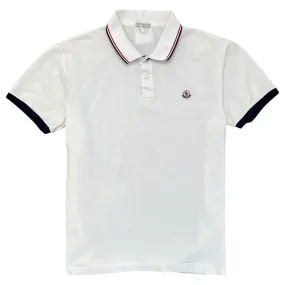 Men's Maglia Polo Shirt White Size XXL