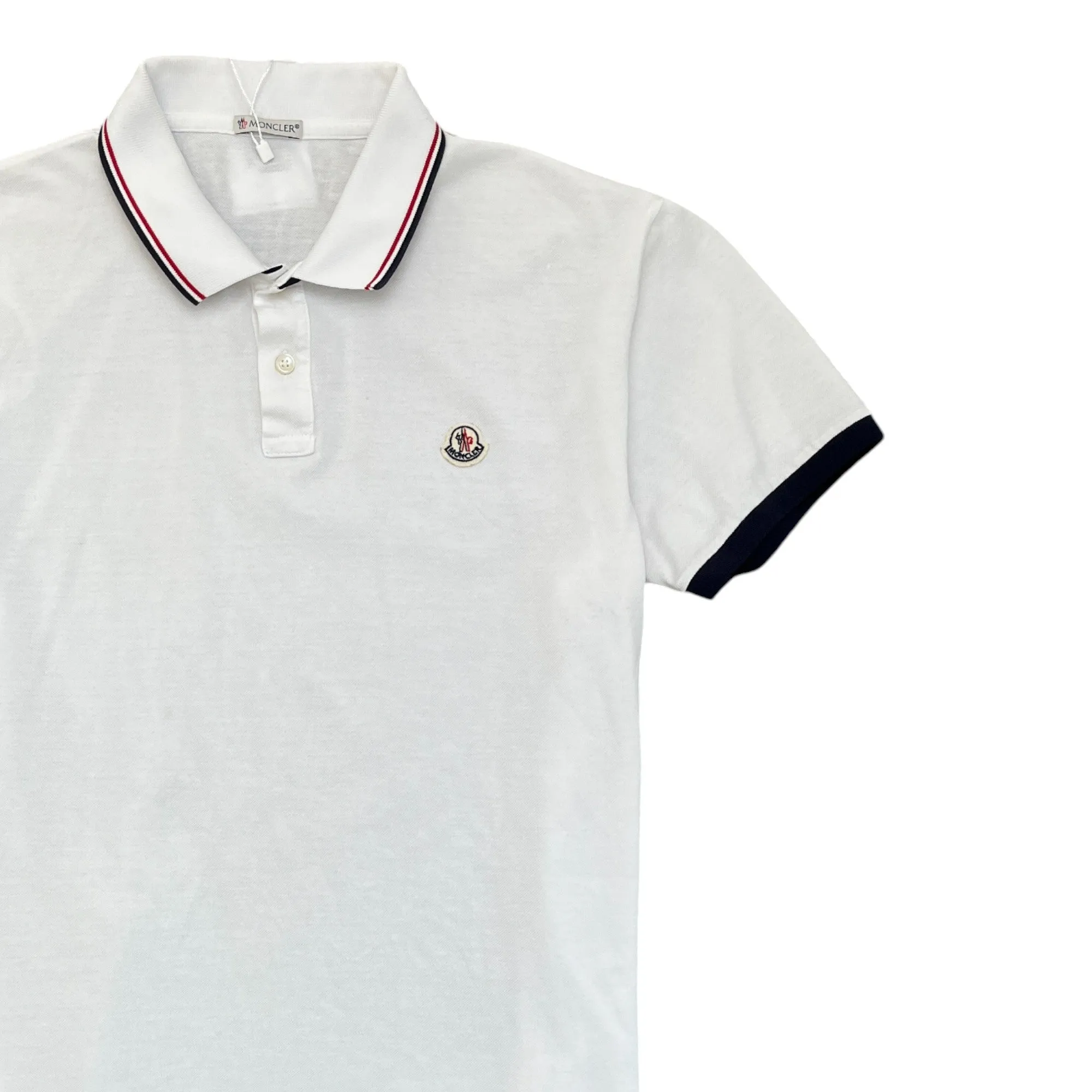 Men's Maglia Polo Shirt White Size XXL