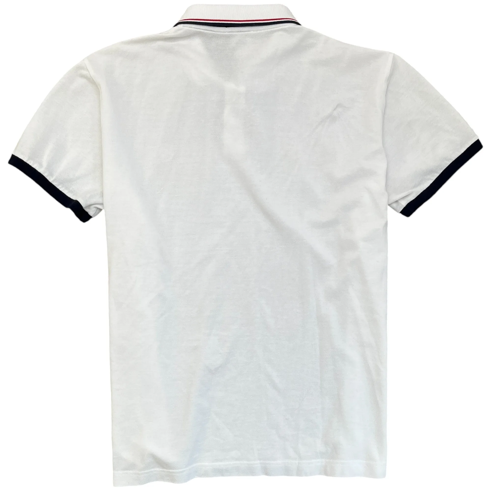 Men's Maglia Polo Shirt White Size XXL