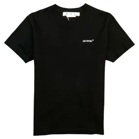 Men's Off Slim S/S T Sn99 T-Shirt Black Size S