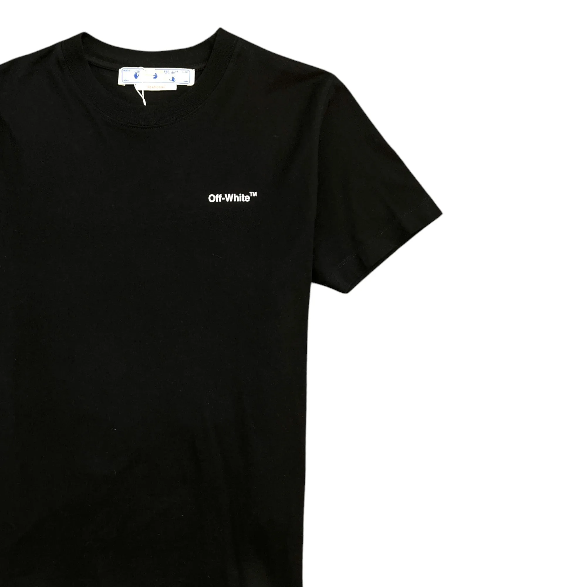 Men's Off Slim S/S T Sn99 T-Shirt Black Size S