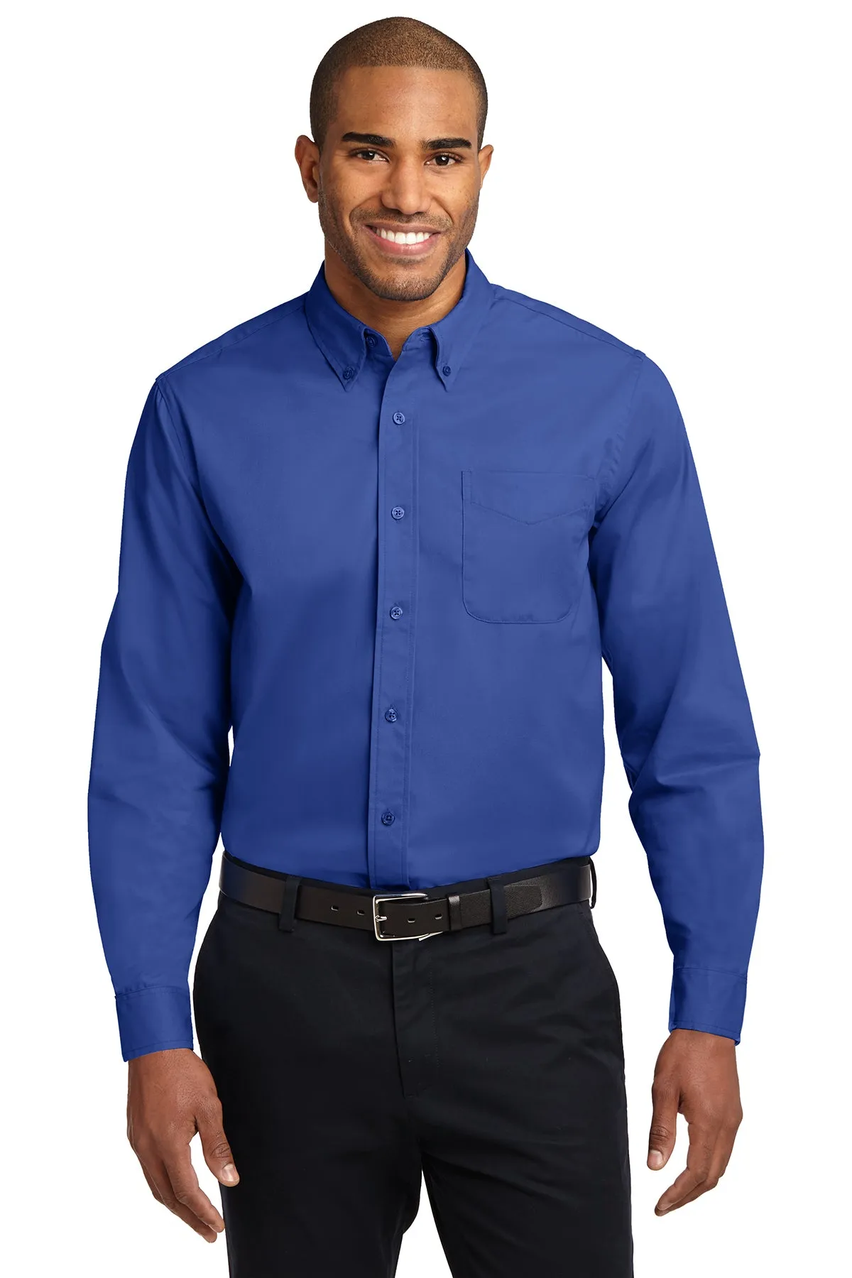 Mens Port Authority® Long Sleeve Easy Care Shirt S608