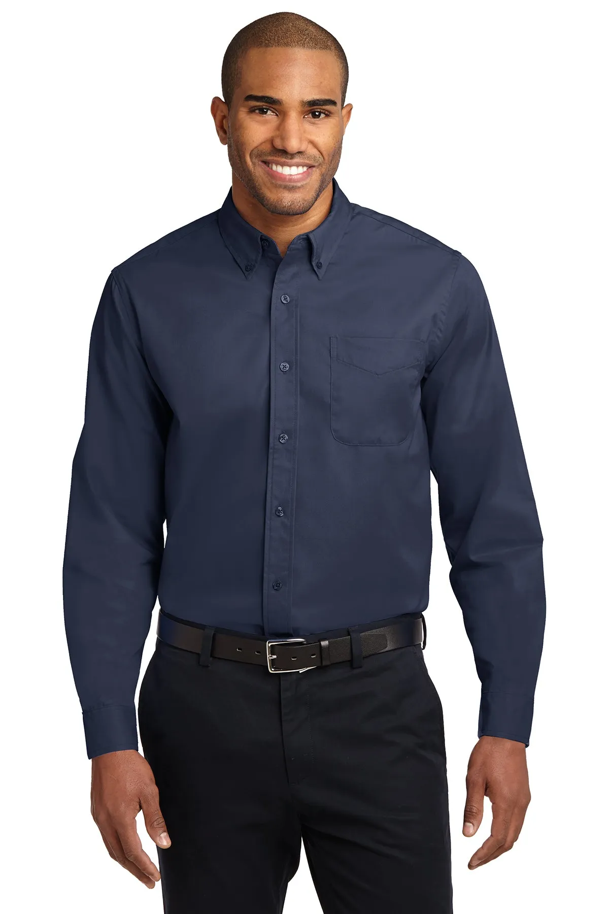 Mens Port Authority® Long Sleeve Easy Care Shirt S608