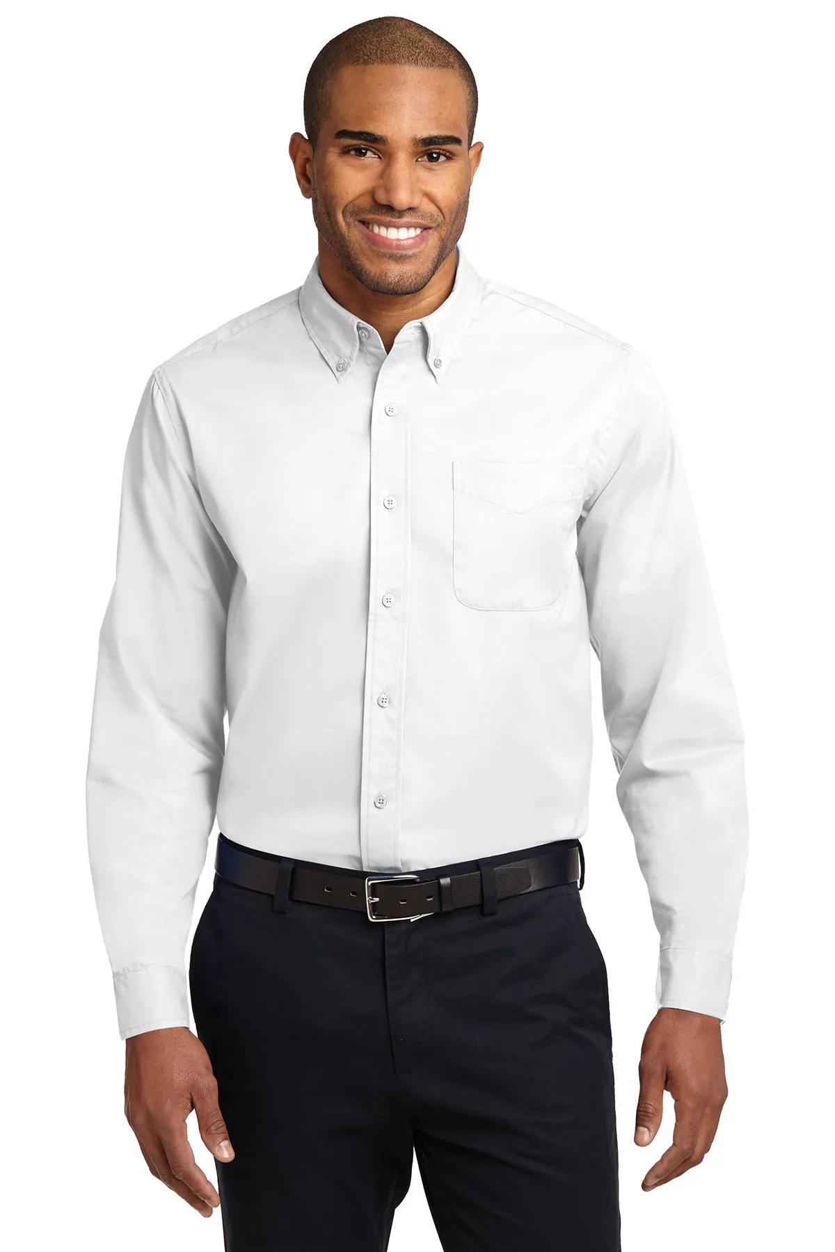 Mens Port Authority® Long Sleeve Easy Care Shirt S608