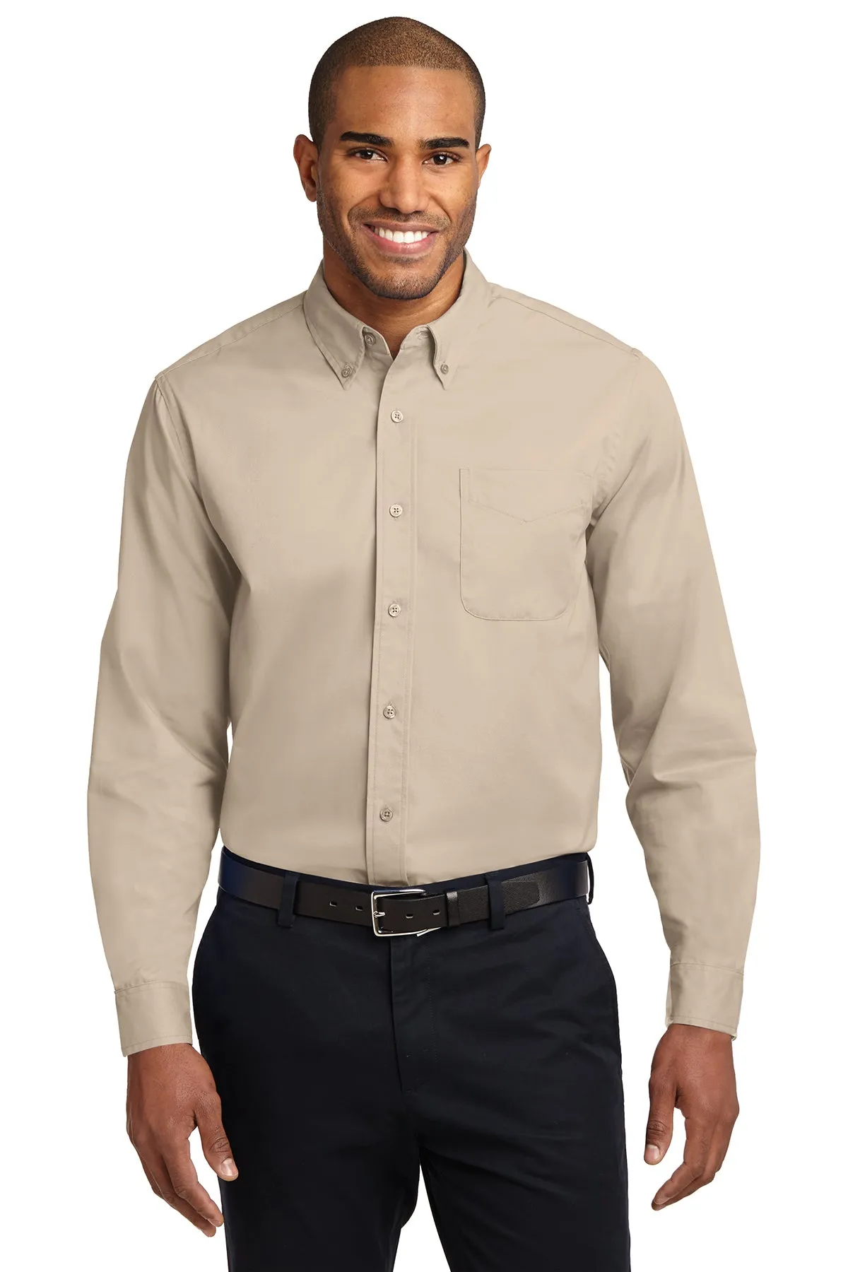 Mens Port Authority® Long Sleeve Easy Care Shirt S608