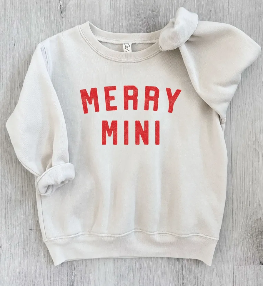 Merry Mini Toddler Graphic Sweatshirt