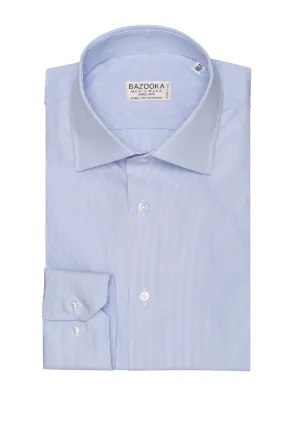 Millerighe Light Blue Shirt by Bazooka