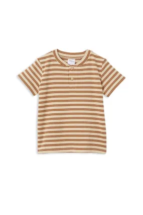 Natural Stripe Henley