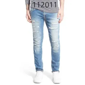 NUDIE JEANS Long John Skinny Fit Jeans in Ben Replica