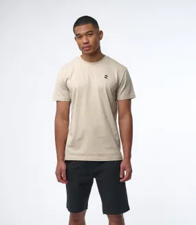 Omnitau Men's Camber Organic Cotton T-Shirt - Light Grey