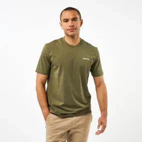 Omnitau Men's Muir Organic Cotton T-Shirt - Khaki Green