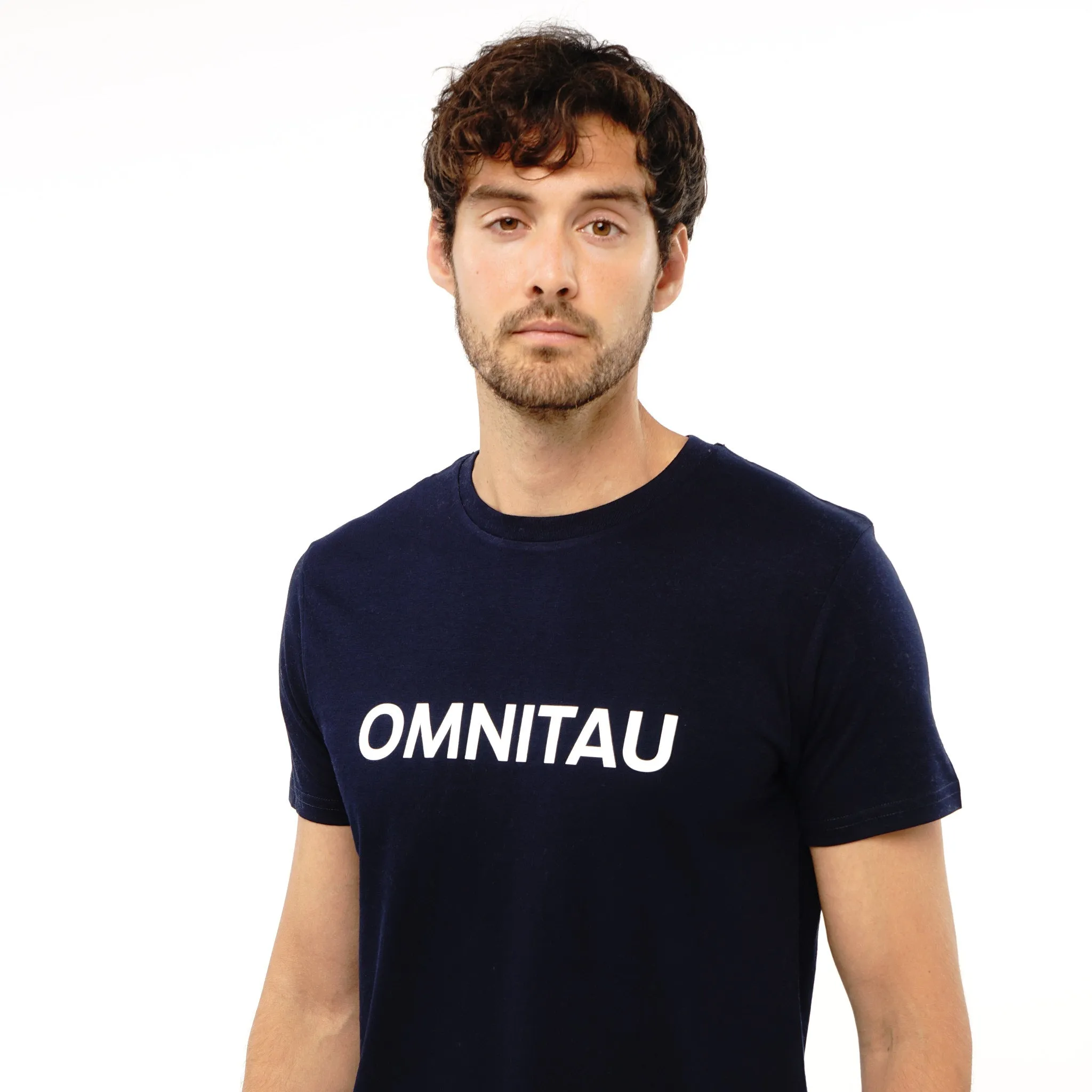 Omnitau Men's OmniX Organic Cotton Omni Crew Neck T-Shirt - Navy