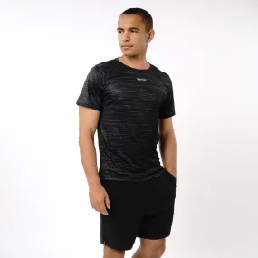 Omnitau Men's PriTech Phi Breathable Running T-Shirt - Black