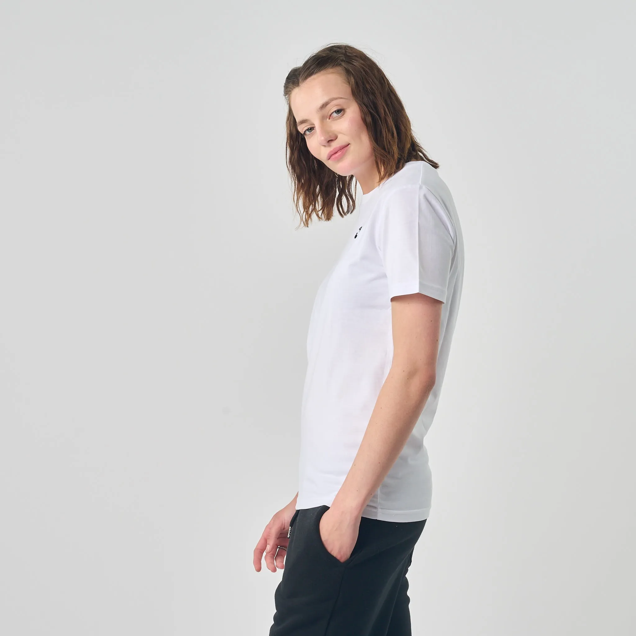 Omnitau Women's Camber Organic Cotton T-Shirt - White