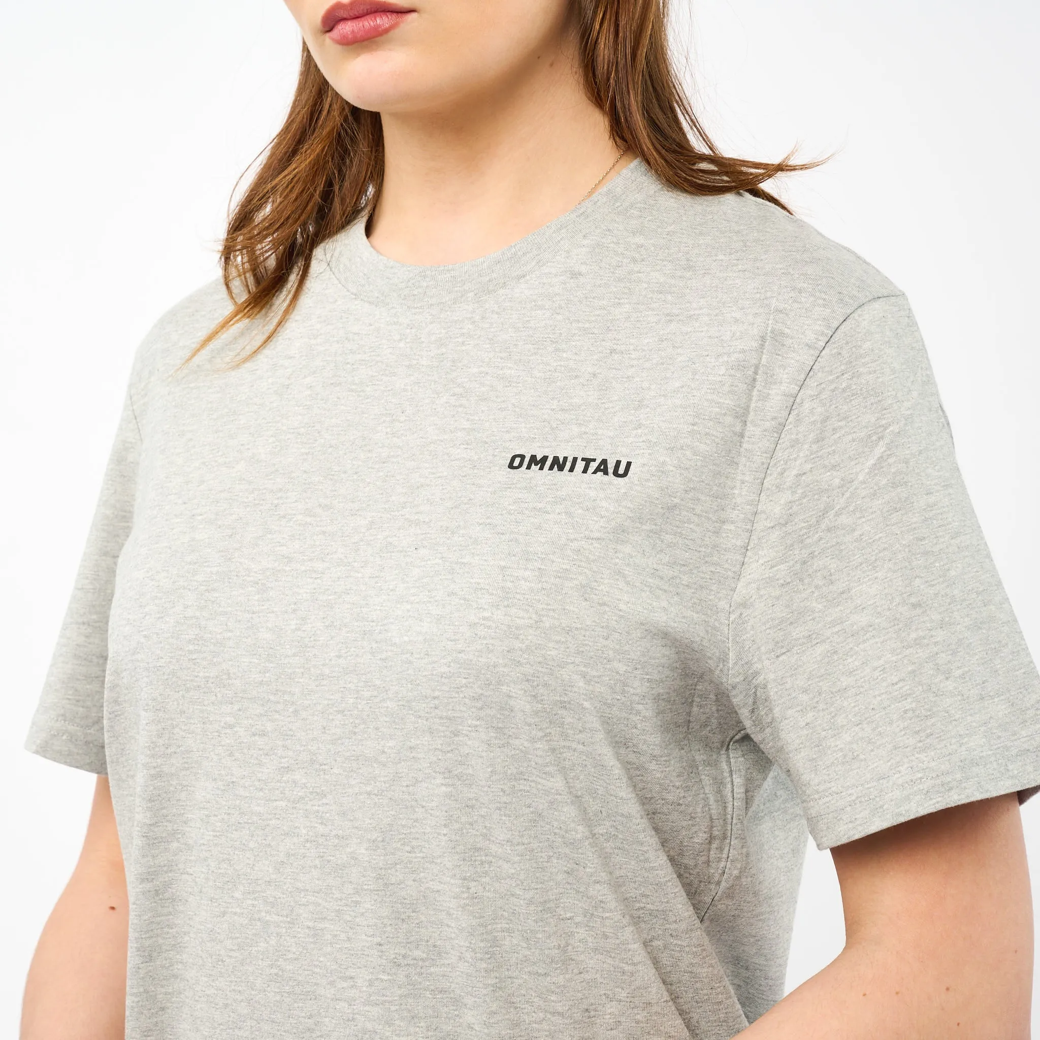 Omnitau Women's Muir Organic Cotton T-Shirt - Heather Grey