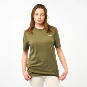 Omnitau Women's Muir Organic Cotton T-Shirt - Khaki Green