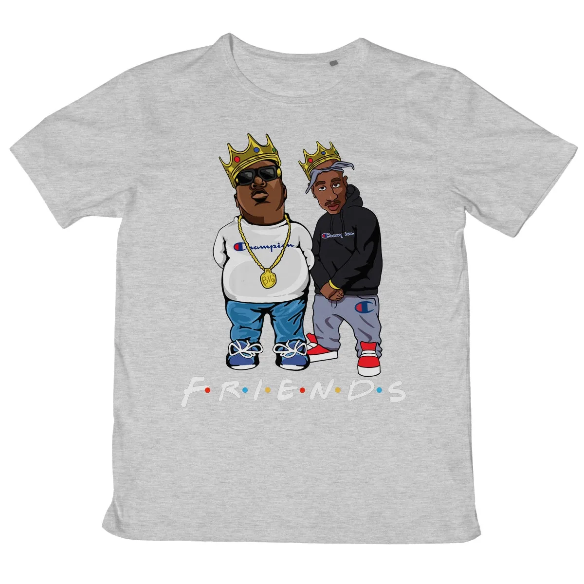 PAC & BIGGIE FOREVER Mens Retail T-Shirt