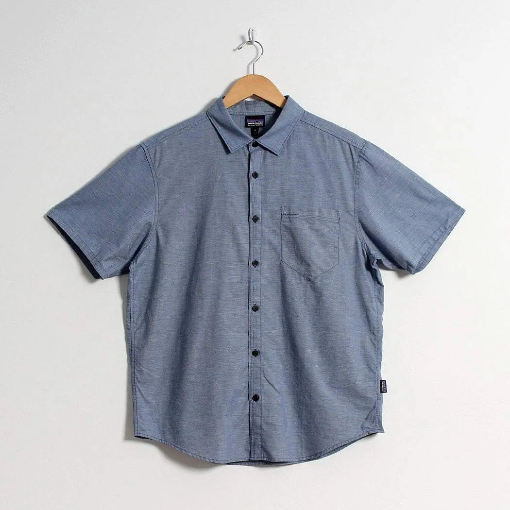 Patagonia Organic Cotton Slub Poplin Short Sleeve Shirt