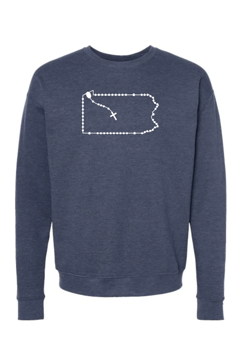 Pennsylvania Catholic Rosary Crewneck Sweatshirt