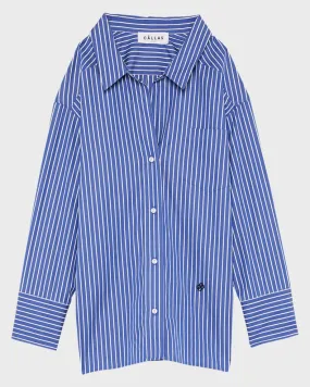 PETRA5BOLD54 Boyfriend bold striped shirt