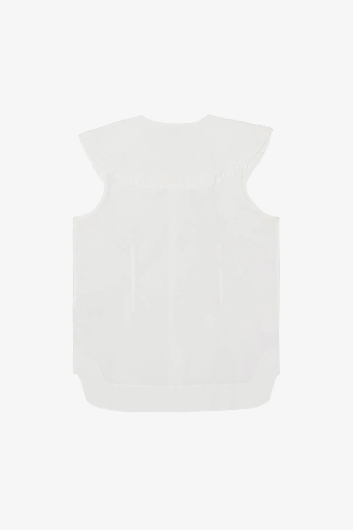 Poplin Sleeveless Shirt