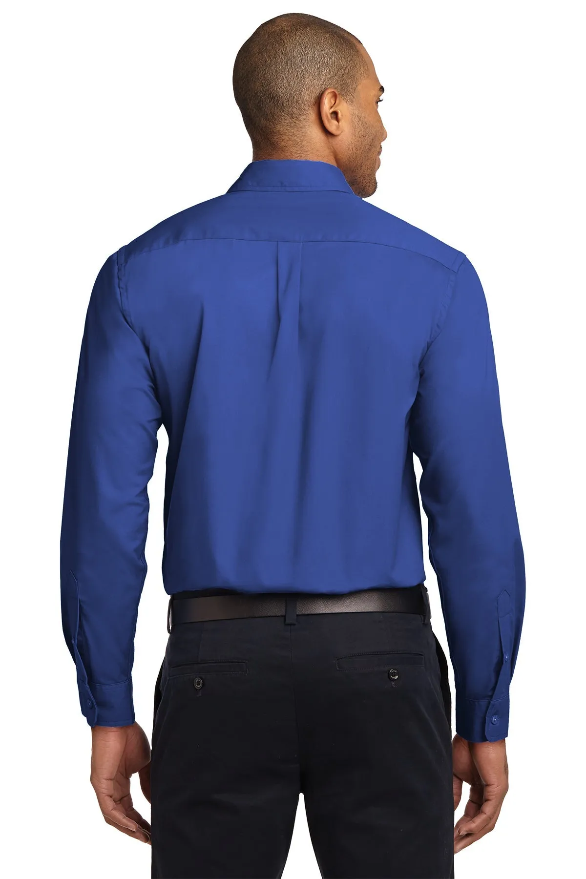 Port Authority Easy Care Custom Shirts, Royal/ Classic Navy