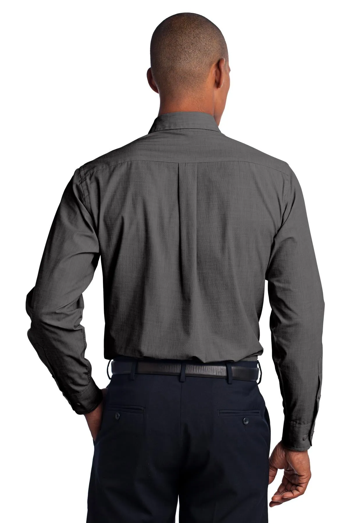 Port Authority Easy Care Shirt, Soft Black [CR Powered by Epiroc]