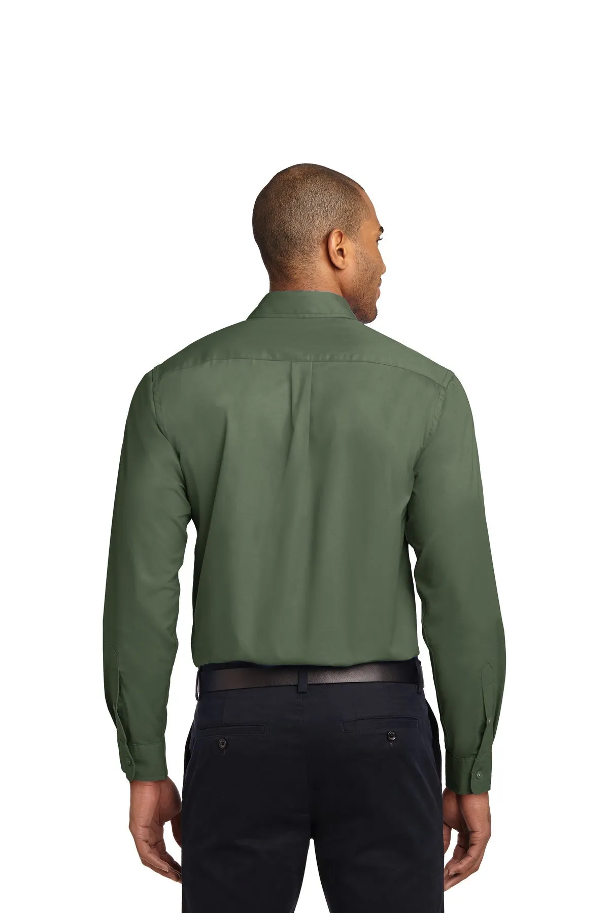 Port Authority Extended Size Easy Care Branded Shirts, Clover Green