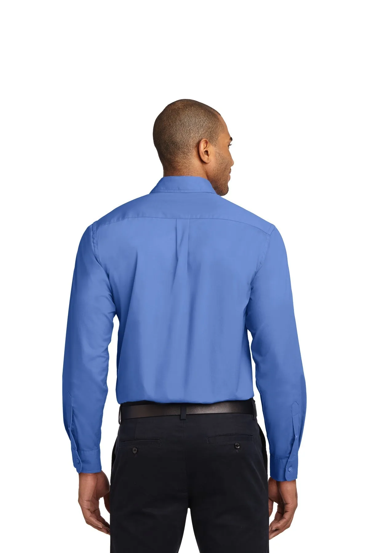 Port Authority Extended Size Easy Care Branded Shirts, Ultramarine Blue