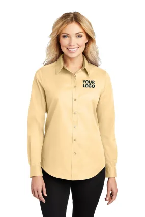 Port Authority Ladies Custom Easy Care Shirts, Yellow