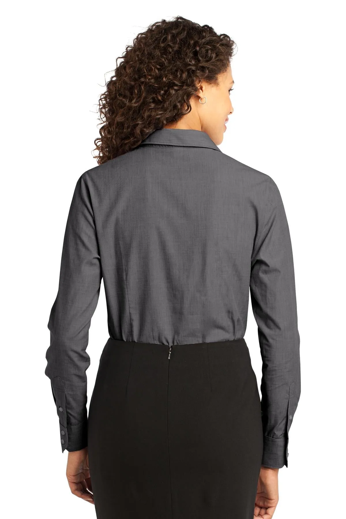 Port Authority Ladies Easy Care Shirt, Soft Black [CR Powered by Epiroc]