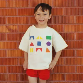 Primary Colours Short Sleeve Children's T-shirt