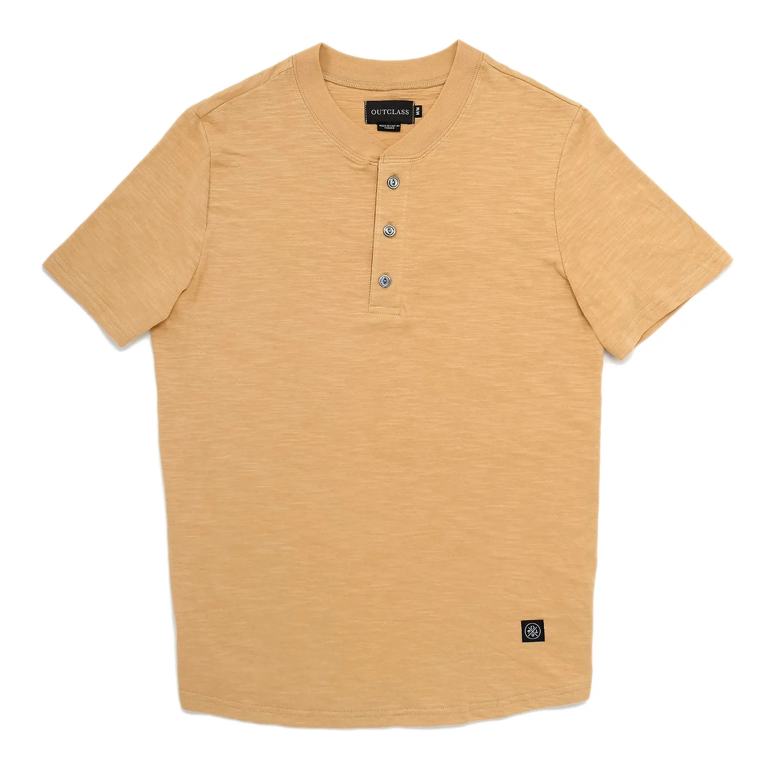 Sand Slub S/S Henley