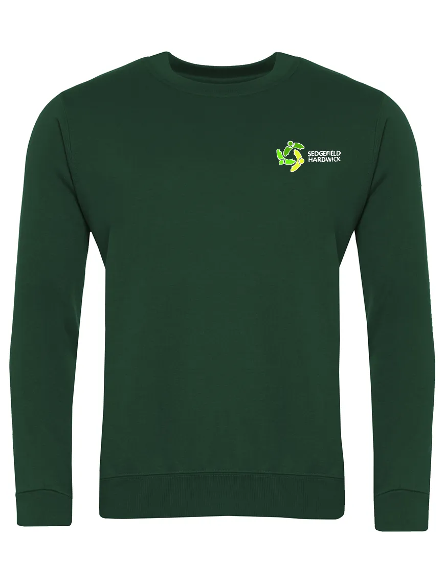 Sedgefield Hardwick Primary School Bottle Green Sweatshirt