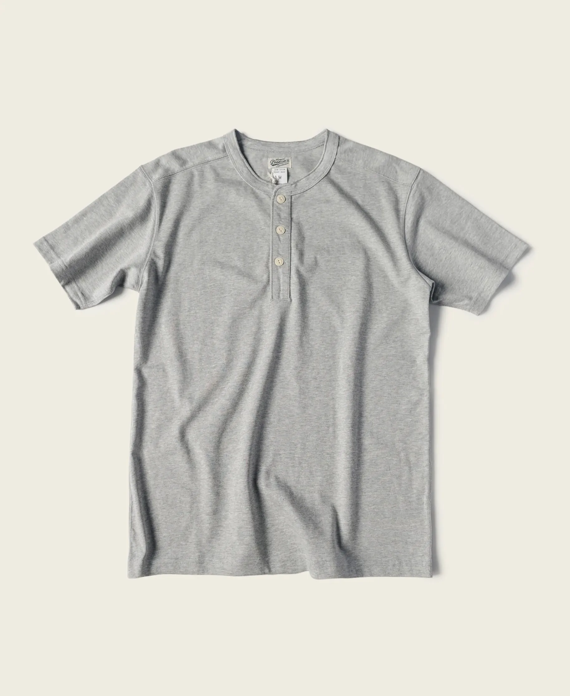 Short Sleeve Henley T-Shirt