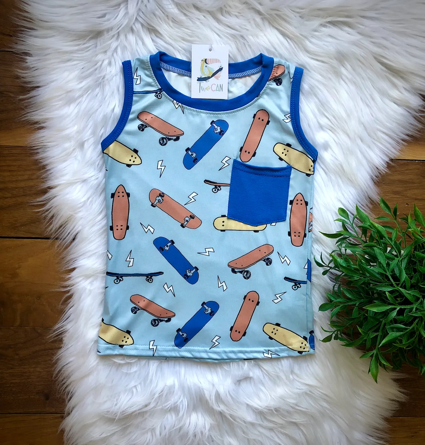 Skater Boy Pocket Tank