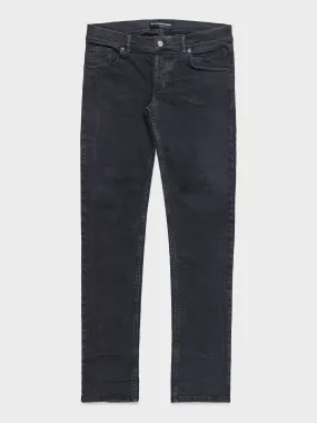 Slim Fit Black Denim