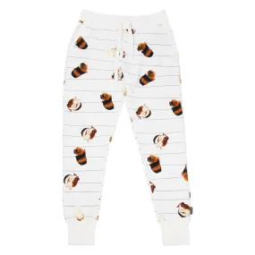 SNURK guinea pig white pants ladies