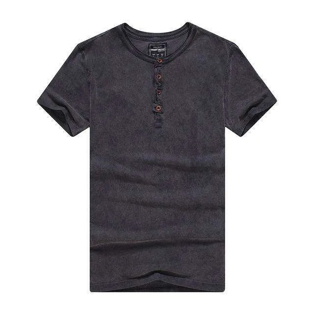 Solid Neutral Men's Top