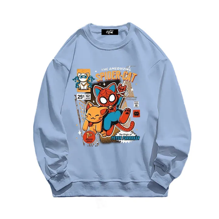 “Style trendy cat spider” Sweatshirt