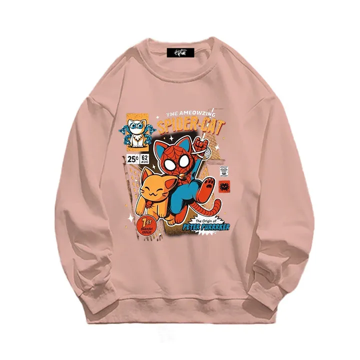 “Style trendy cat spider” Sweatshirt