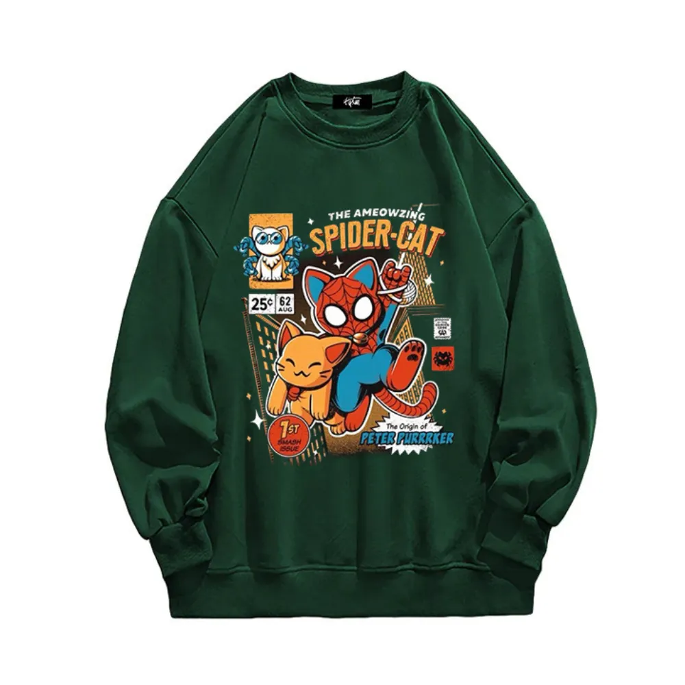 “Style trendy cat spider” Sweatshirt