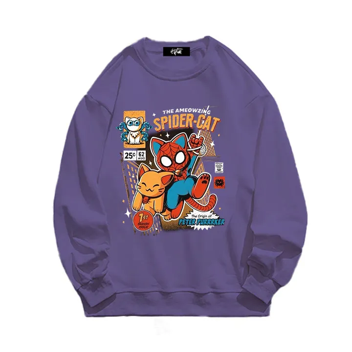 “Style trendy cat spider” Sweatshirt