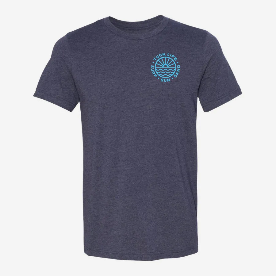 Sun Wave Short Sleeve Unisex T-Shirt