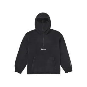 Supreme Polartec Facemask Half Zip Hooded Sweatshirt (FW24) Black