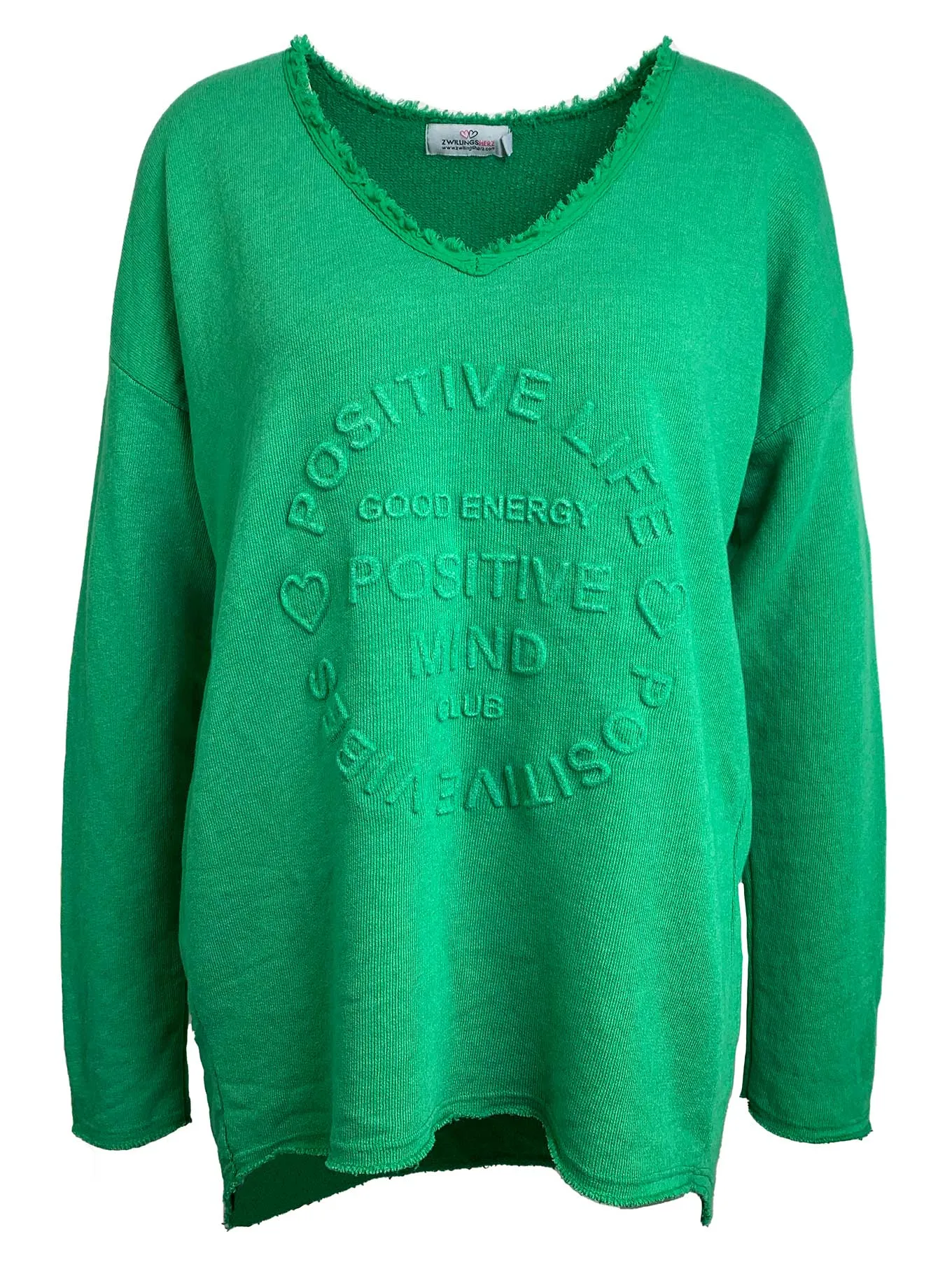 Sweatshirt Positive grün