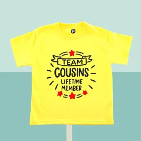 Team Cousins Lifetime Member T-Shirts